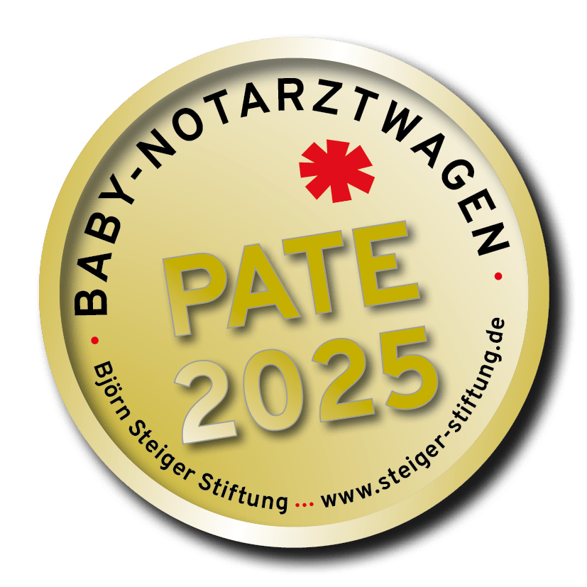 Siegel Pate Baby-Notarztwagen 2025